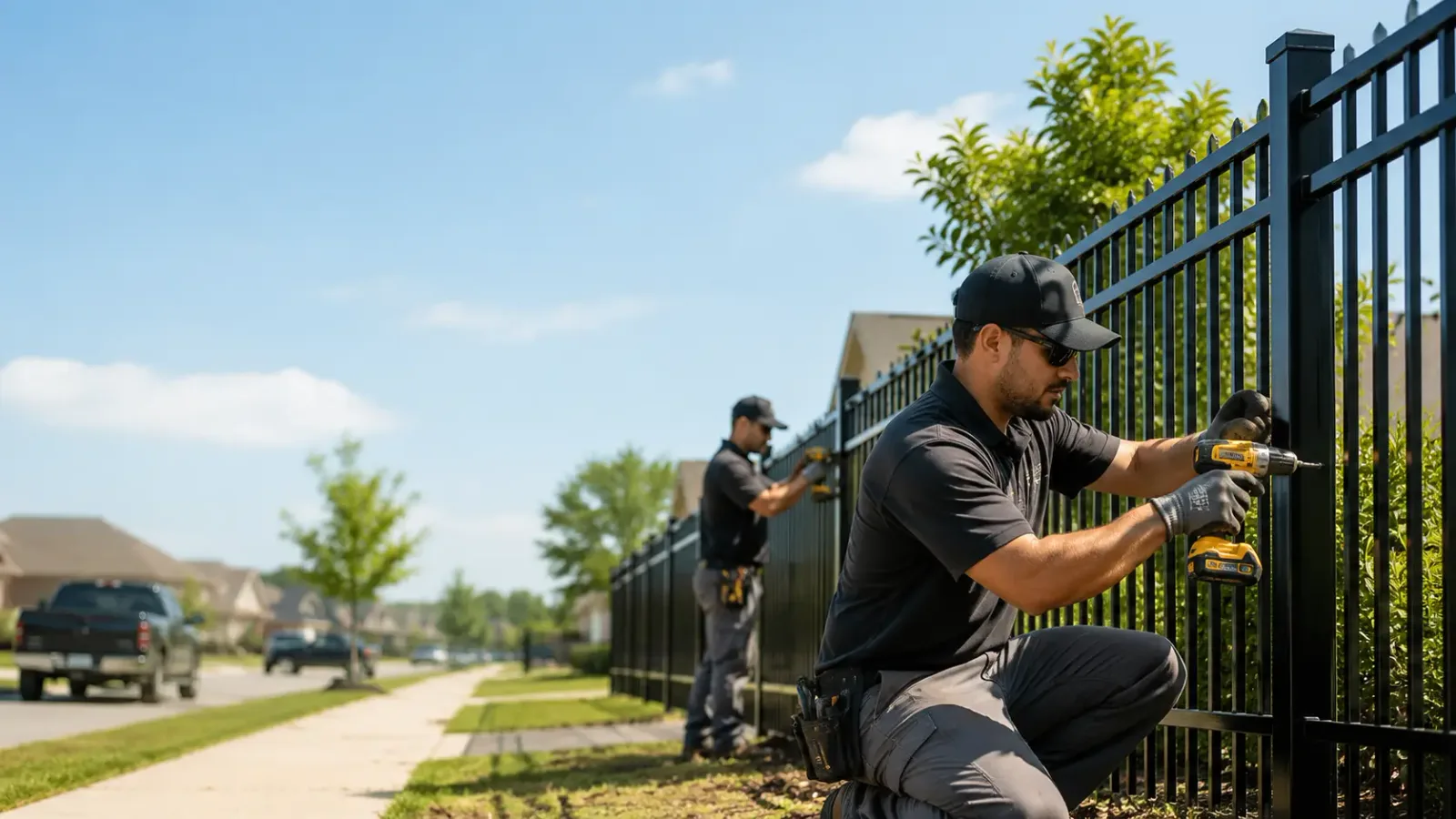 Metal Fence Installation in Bath, NY